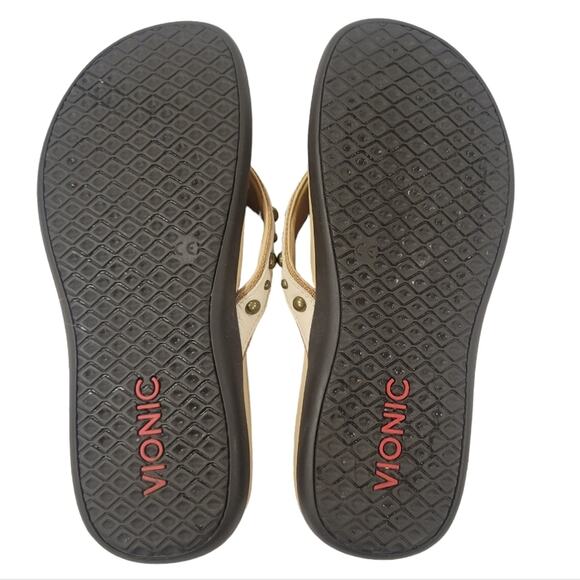 Vionic Vanessa Womens Comfort Supportive Toe Post Sandals Thongs Size 7 - Picture 5 of 6